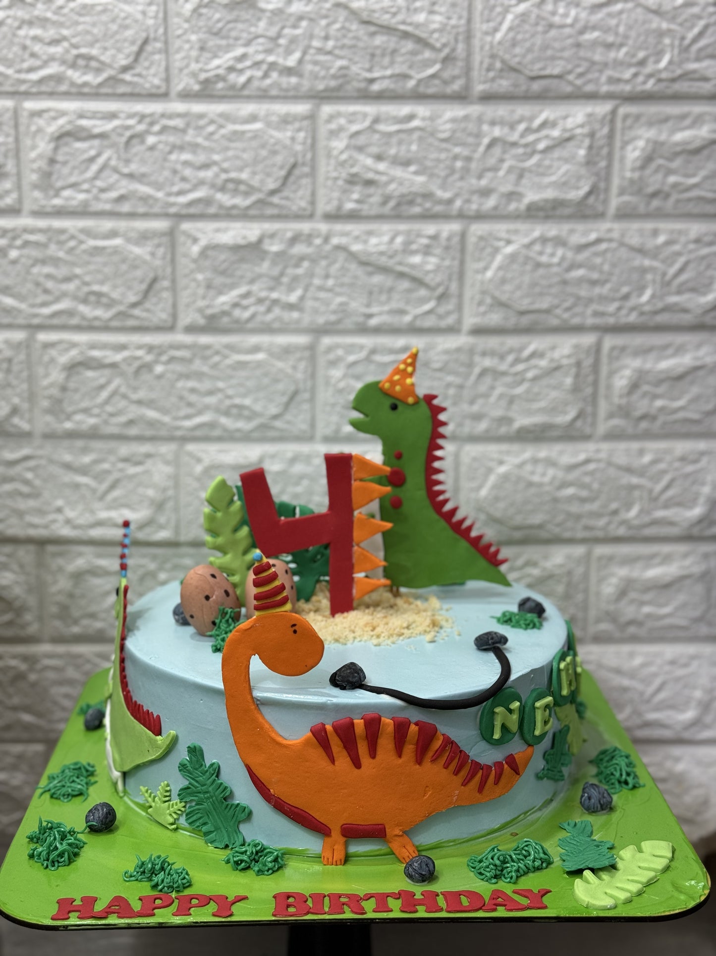 Dino Party Cake