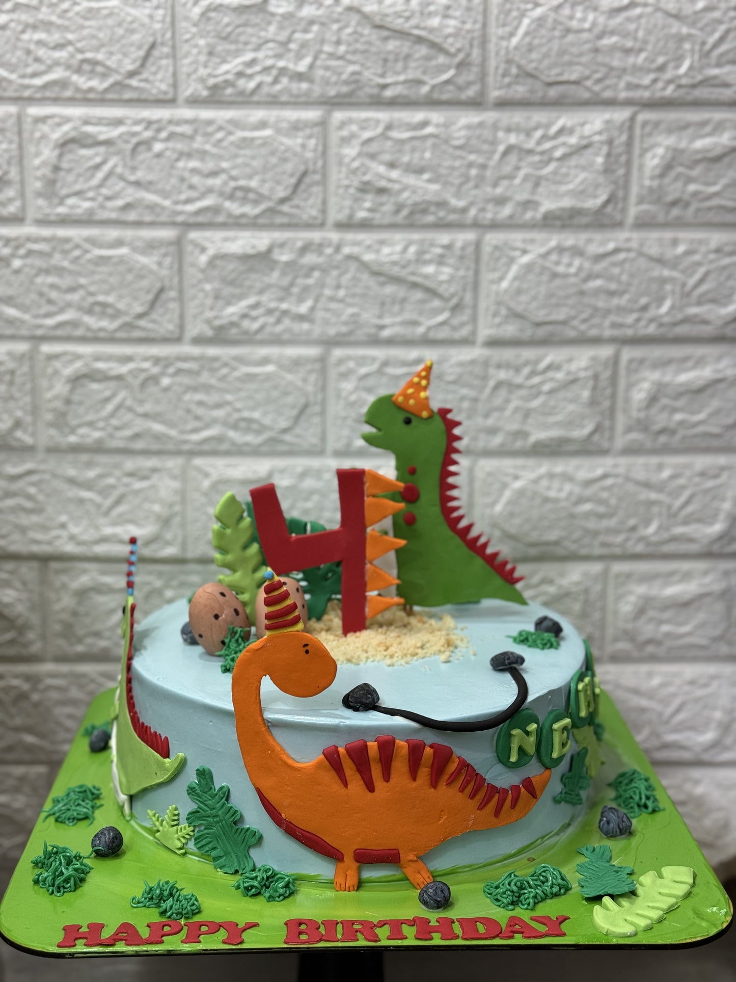 Dino Party Cake